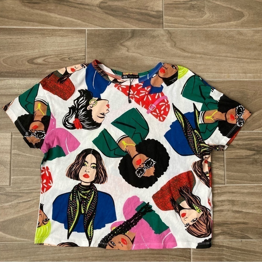 Zara Printed Shirt | Size Small